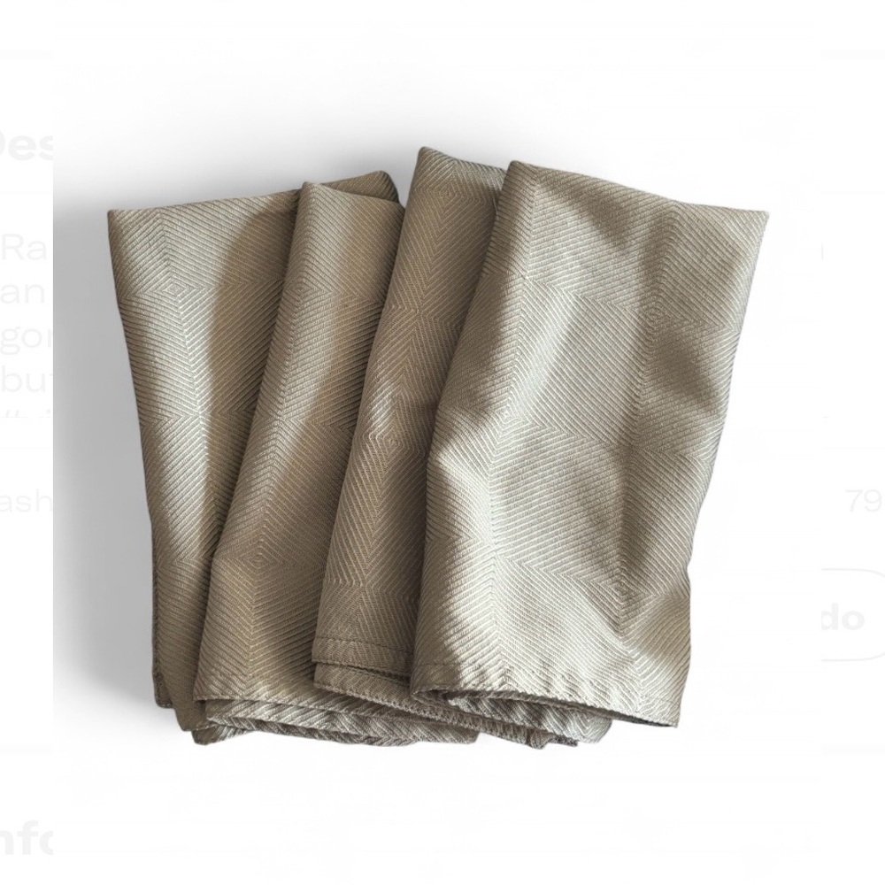 Elegant Army Green Napkins